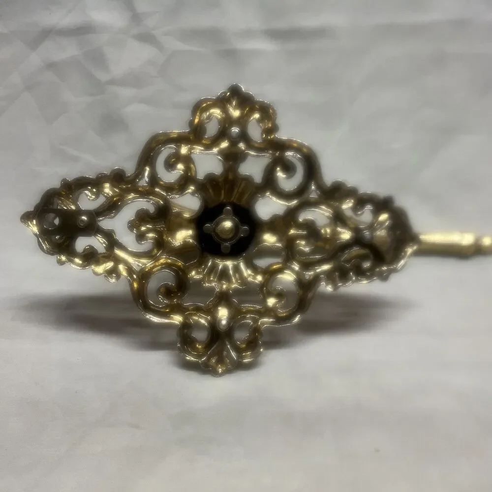 Candle Holder  Wall Set Hollywood Regency Sconce Golden Candle Holders Decor